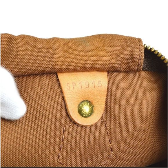 LOUIS VUITTON SPEEDY 35 HAND BAG PURSE MONOGRAM CANVAS M41524 SP1915 63757 - Picture 11 of 11